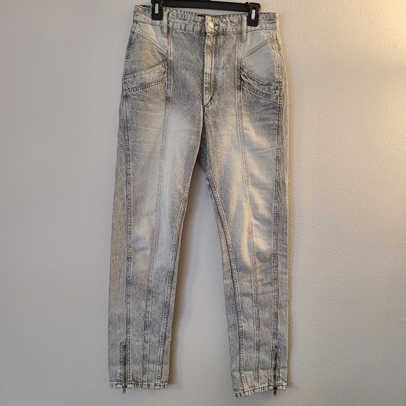 Isabel Marant Kelissa Trouser Gray Jeans - Picture 3 of 8